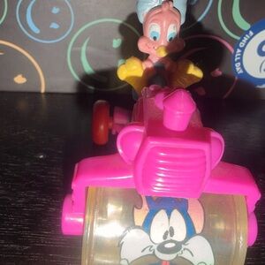 1992 McDonald's Tiny Toon Adventures Sweetie Pie Steam Roller Happy Meal toy